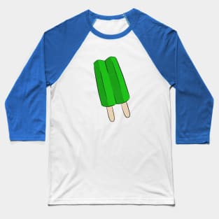 Green Popsicle Baseball T-Shirt